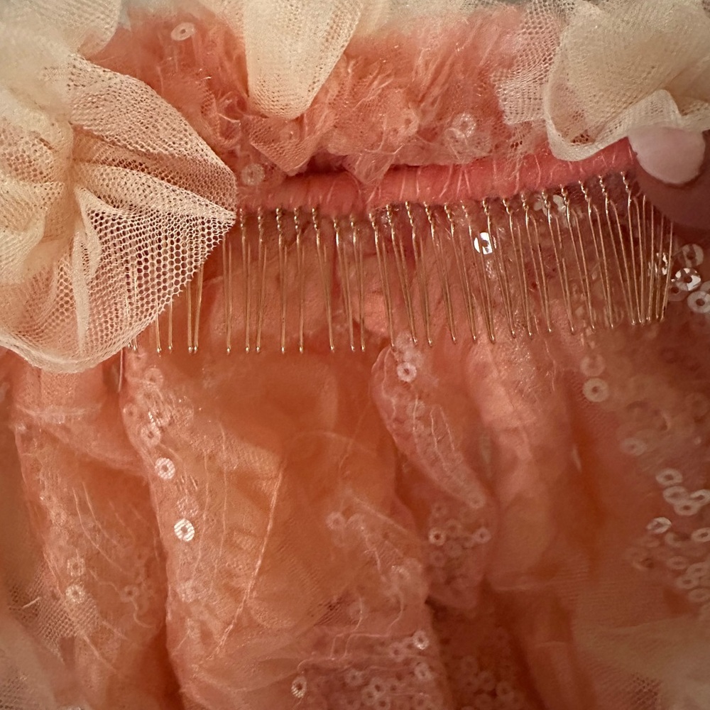 Madison Chamberlain Va-Vavoom Veil – Pink Sequin Ombre – Rare Prototype - Picture 5 of 5